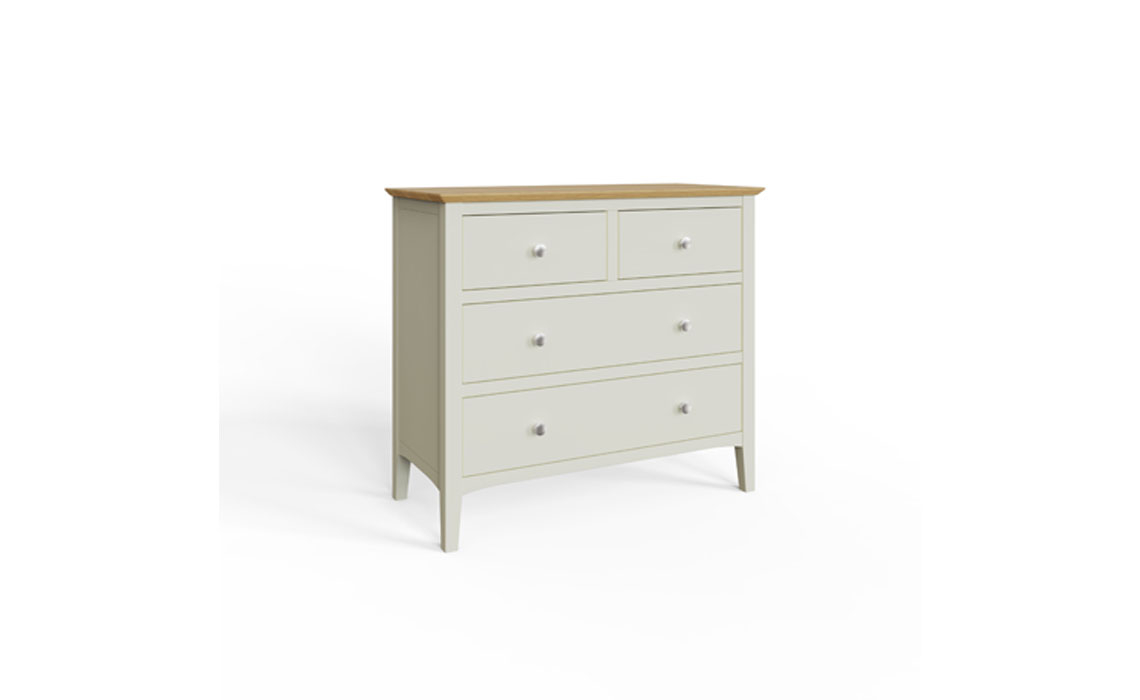 Riva Painted 2 Over 2 Chest Drawer