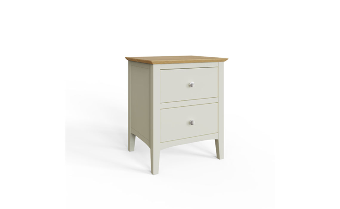 Riva Painted 2 Drawer Bedside