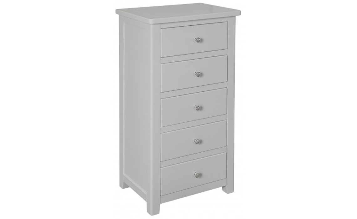 Havana Painted 5 Drawer Narrow Chest