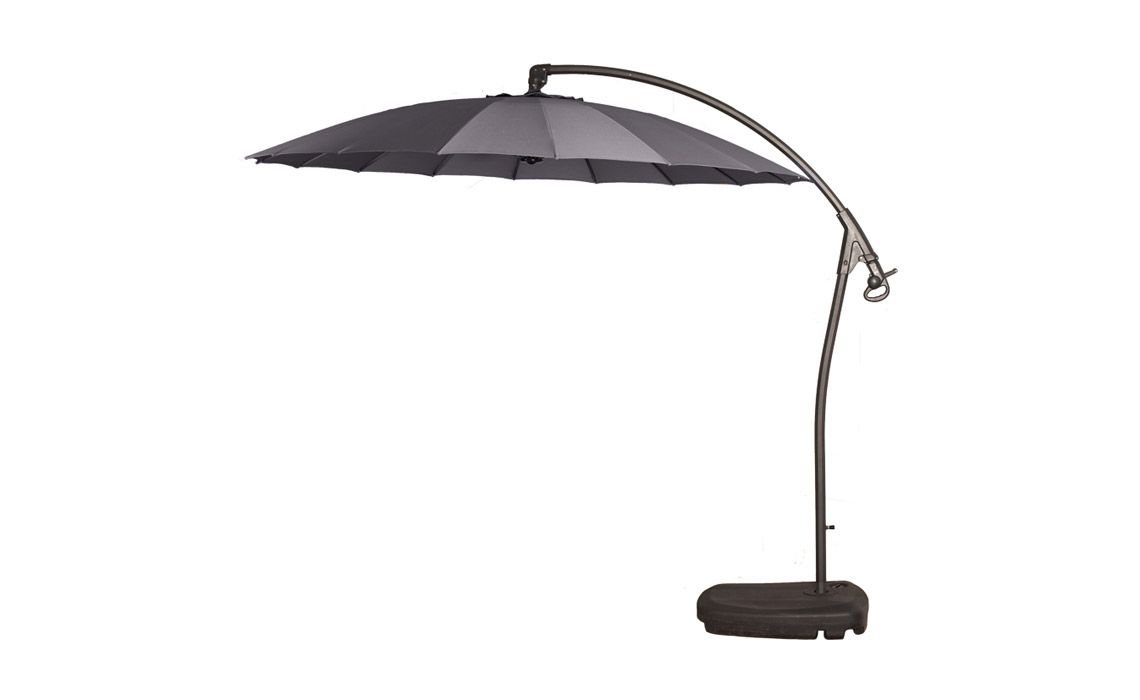 Lotus T1 2.7m Rd Grey Parasol excl base