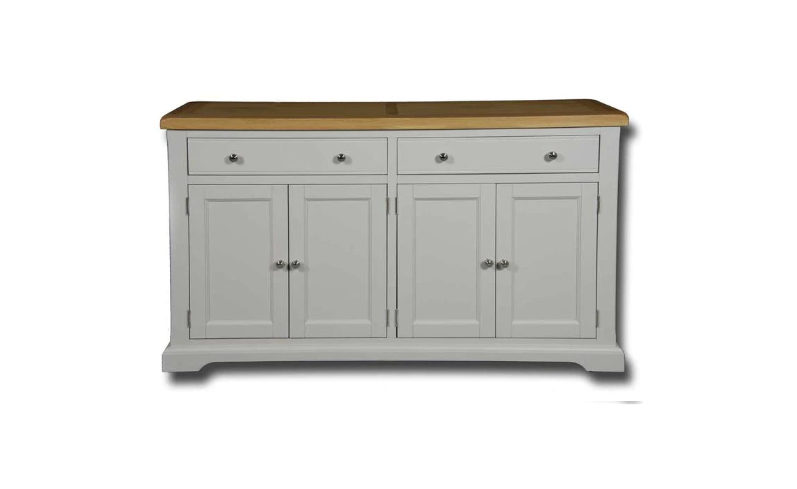 Suffolk Painted Large 4 Door 2 Drawer Sideboard