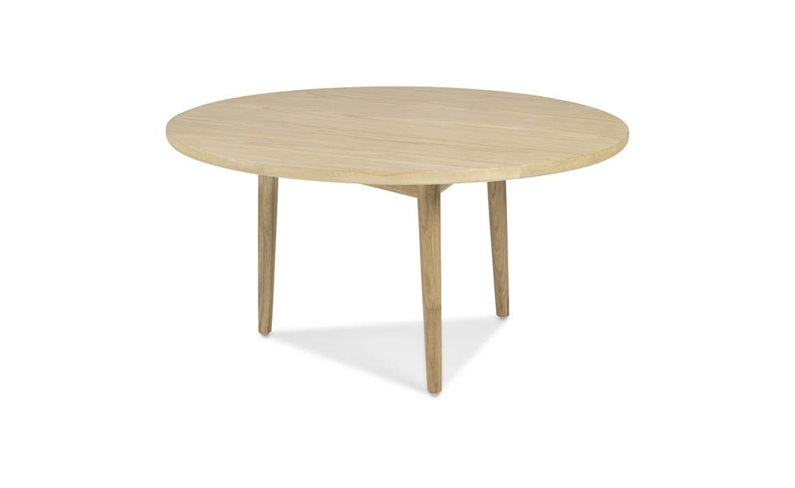 Nordic Oak Circular Coffee Table