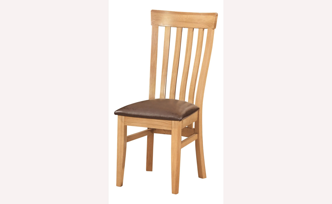 Lavenham Oak Toulouse Dining Chair With Pad