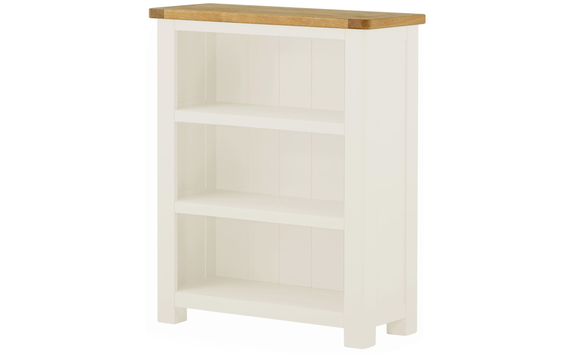 Pembroke White Painted Small Bookcase