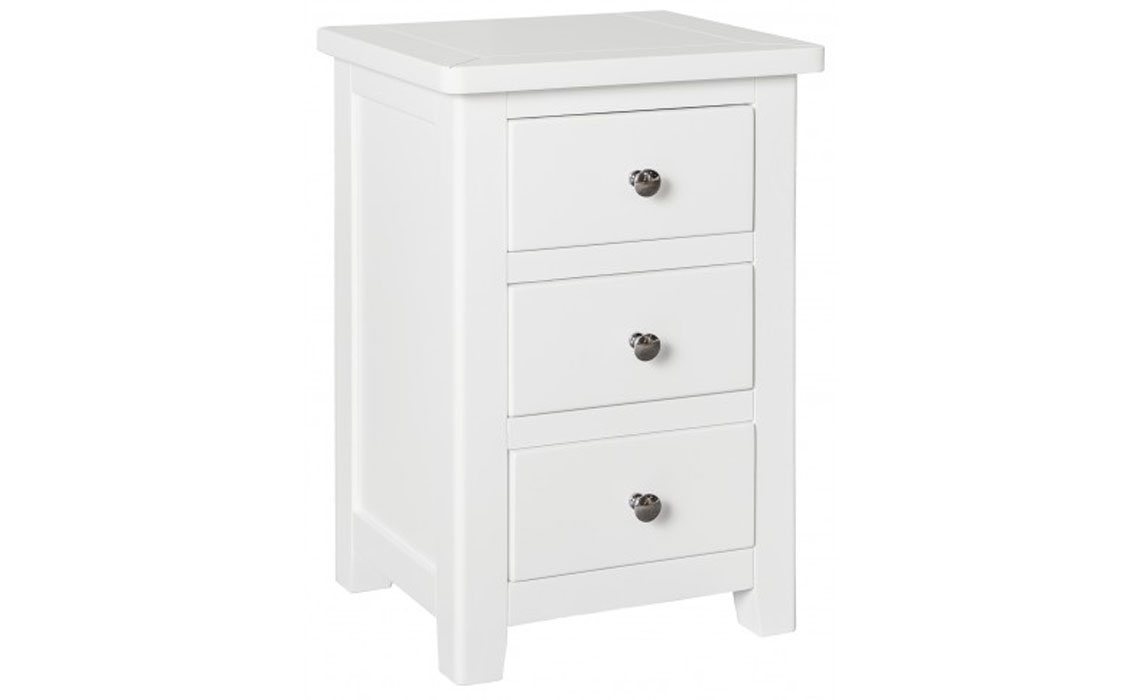 Havana Painted 3 Drawer Bedside