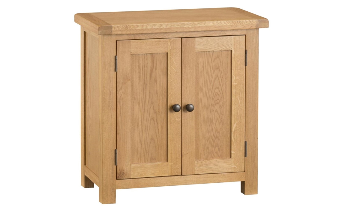 Burford Rustic Oak Cupboard