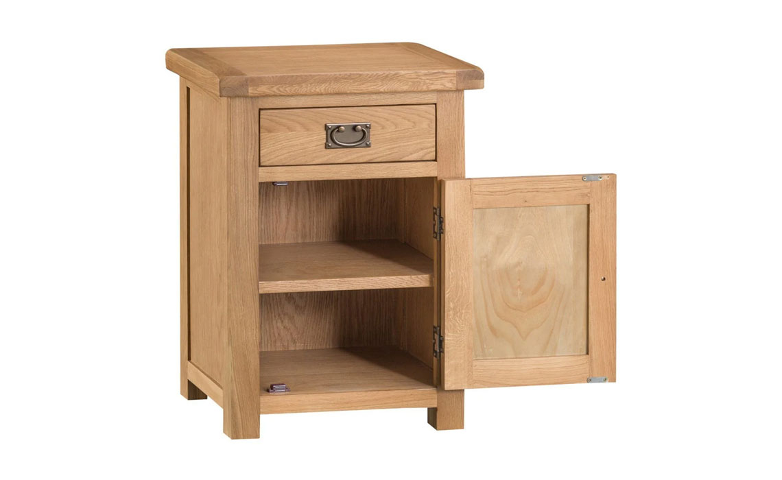 Burford Rustic Oak Small Cupboard