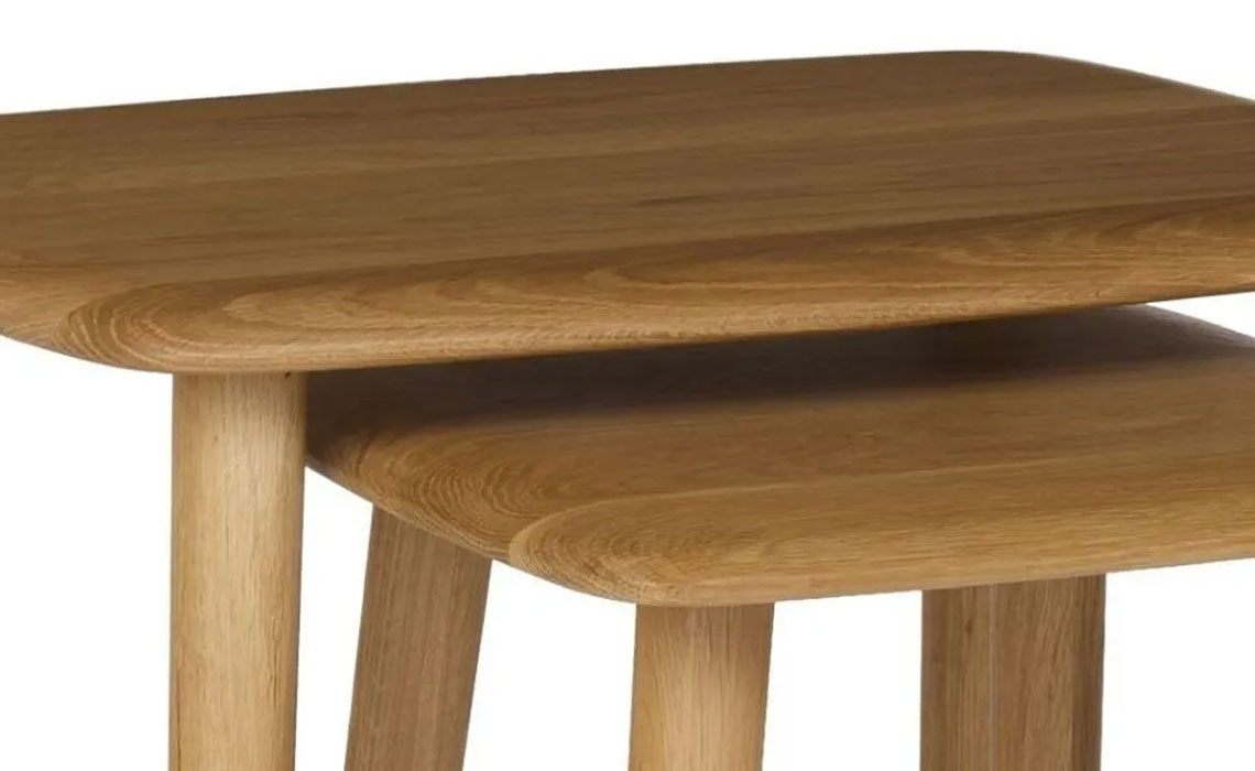 Origin Oak Nest of 2 Tables