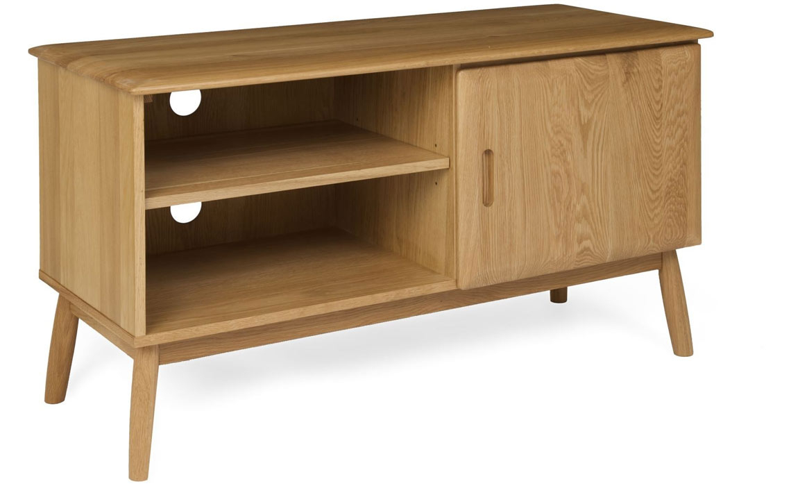 Origin Oak 1 Door TV Cabinet