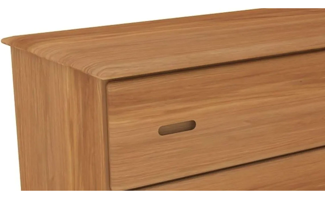 Origin Oak 3 Drawer Chest of Drawers