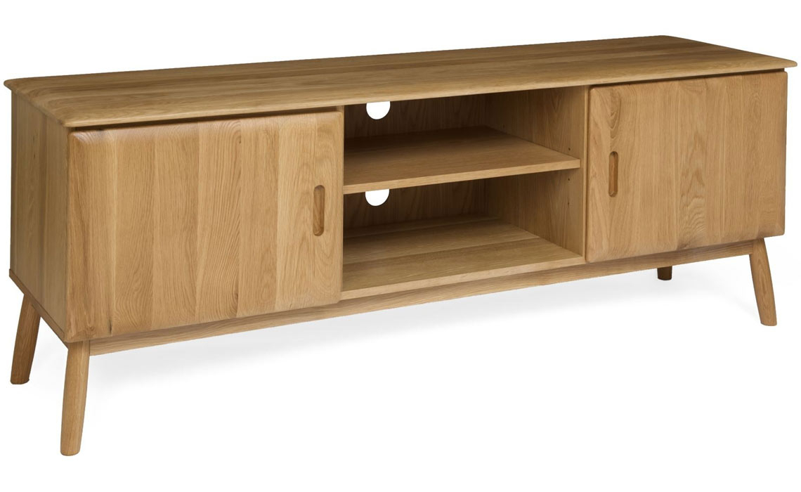 Origin Oak Large TV Cabinet