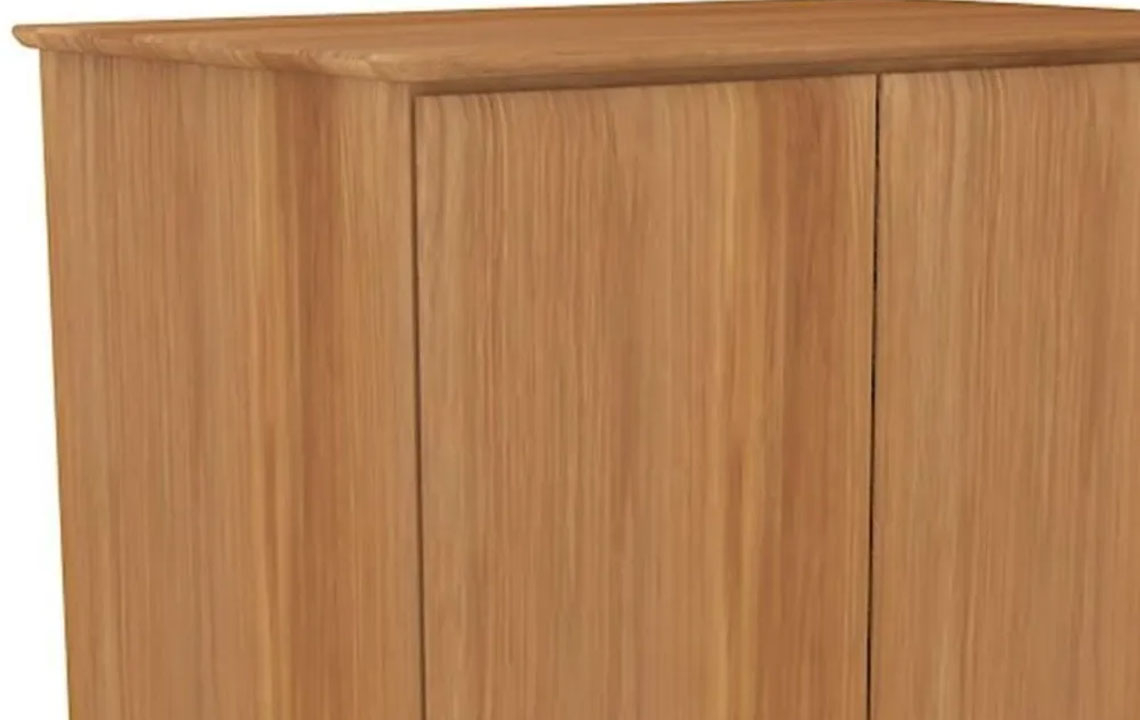 Origin Oak 2 Door Wardrobe