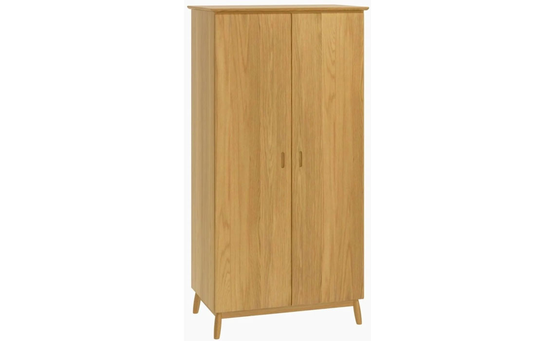 Origin Oak 2 Door Wardrobe