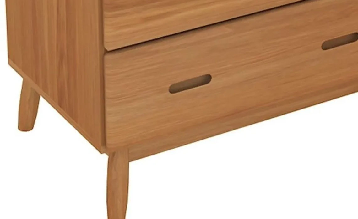 Origin Oak 4 over 3 Tall Chest