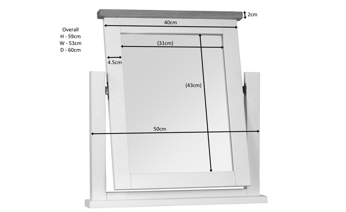 Lavenham Painted Mirror