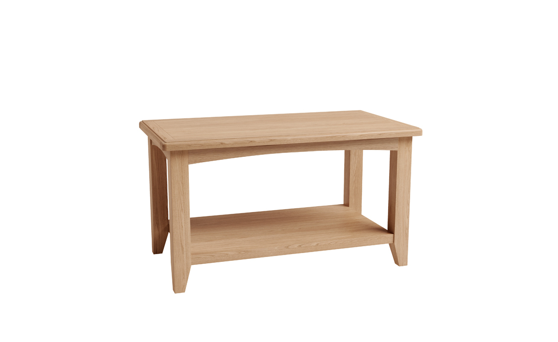 Columbus Oak Small Coffee Table