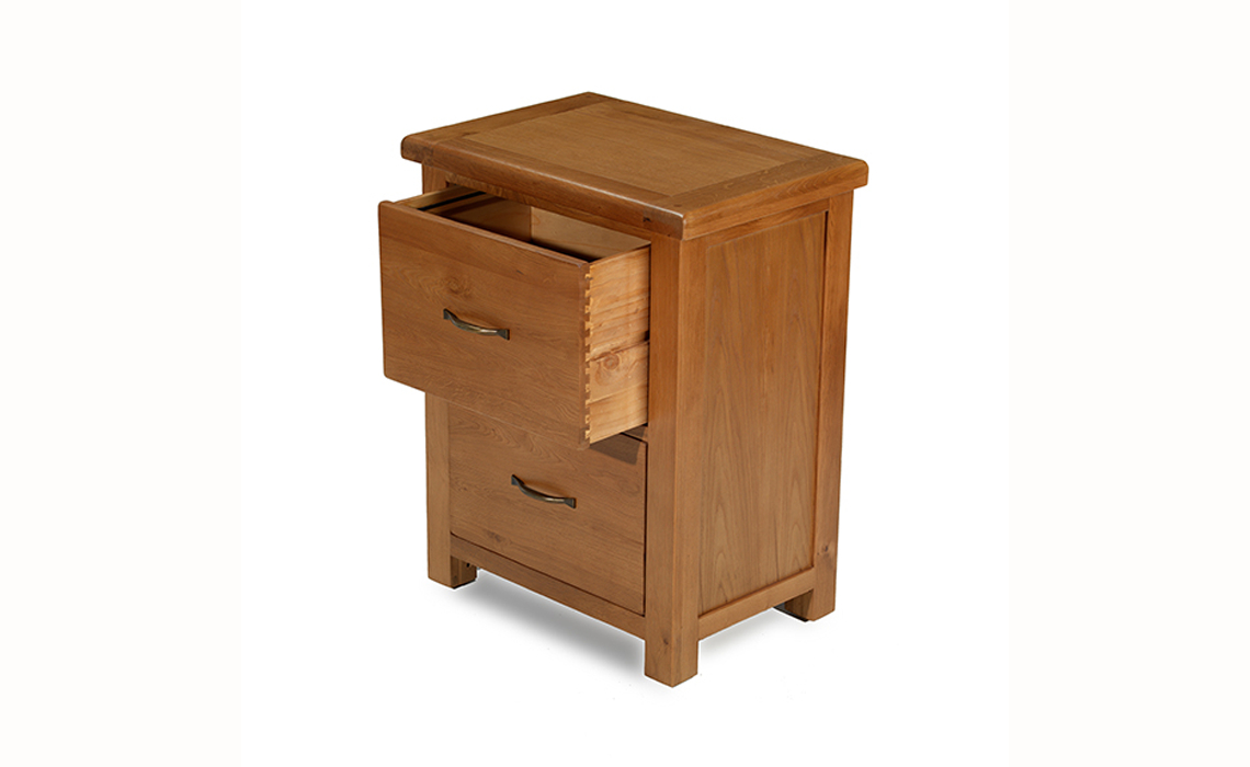 Hollywood Oak Office Filling Cabinet