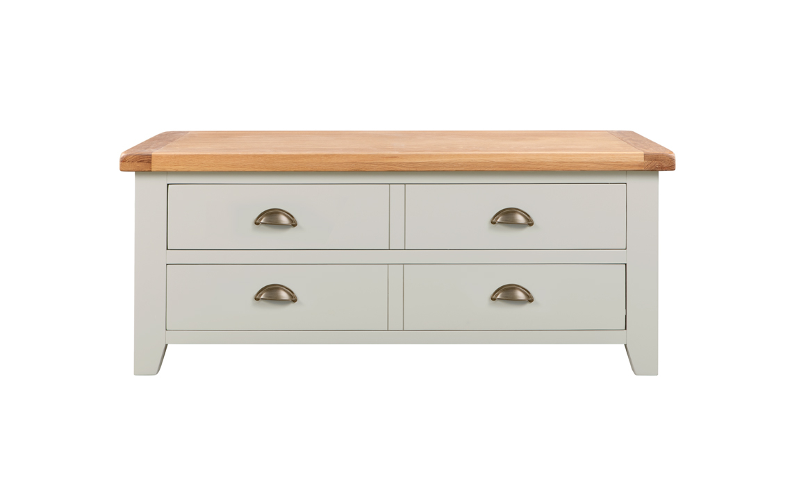 Eden Grey Painted Storage Coffee Table