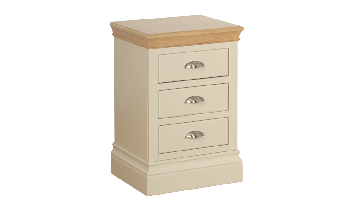 Barden Painted 3 Drawer Bedside