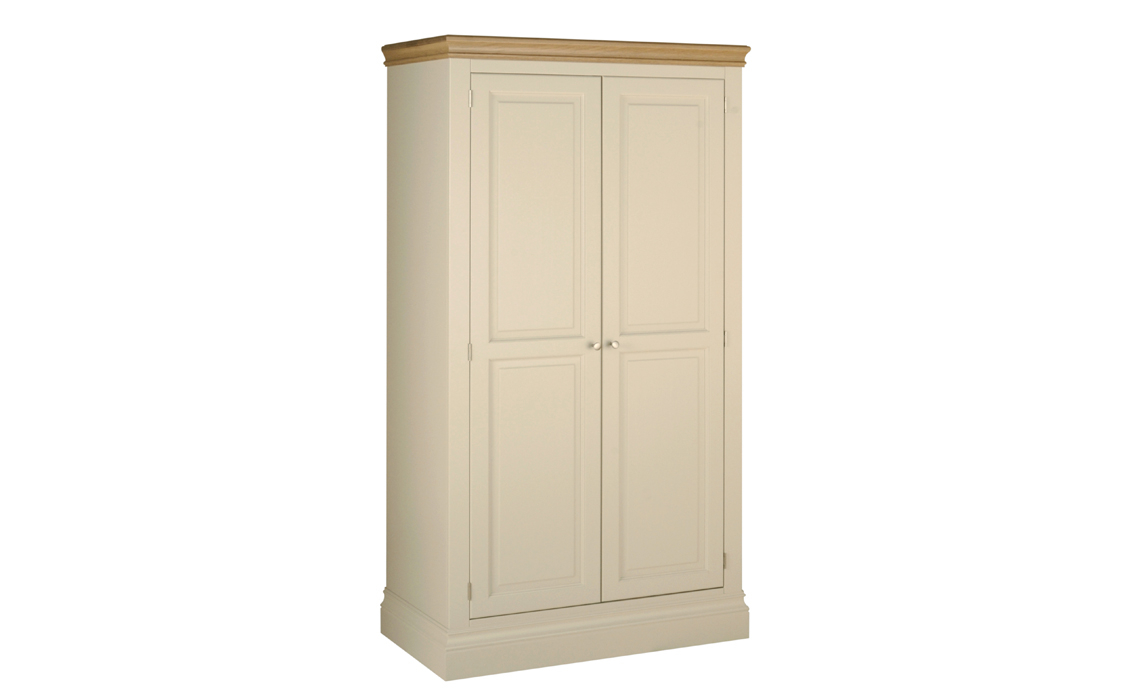 Barden Painted Full Hanging Double Wardrobe