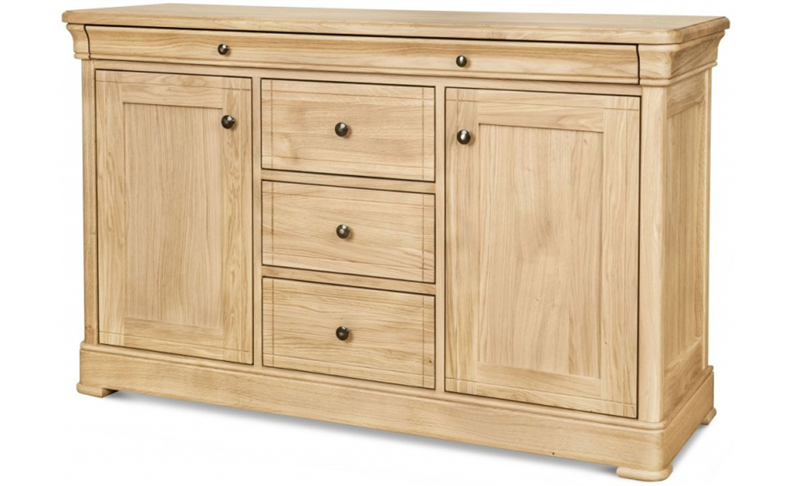 Lancaster Solid Oak Large 2 Door Sideboard