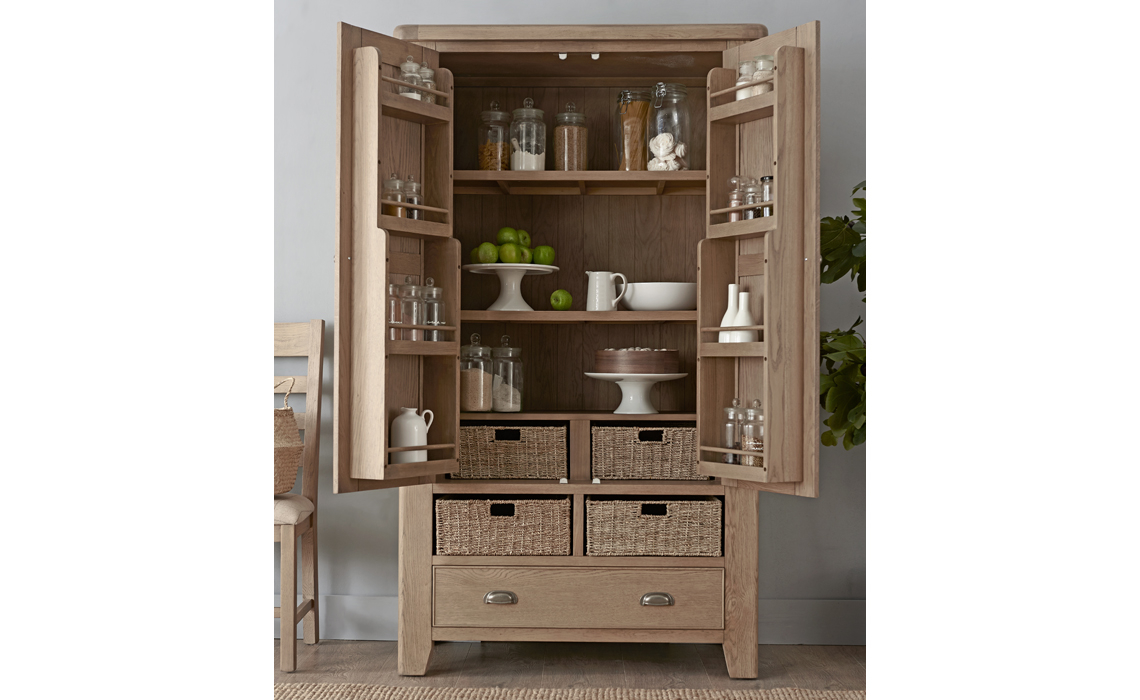 Ambassador Oak Kitchen Larder Unit