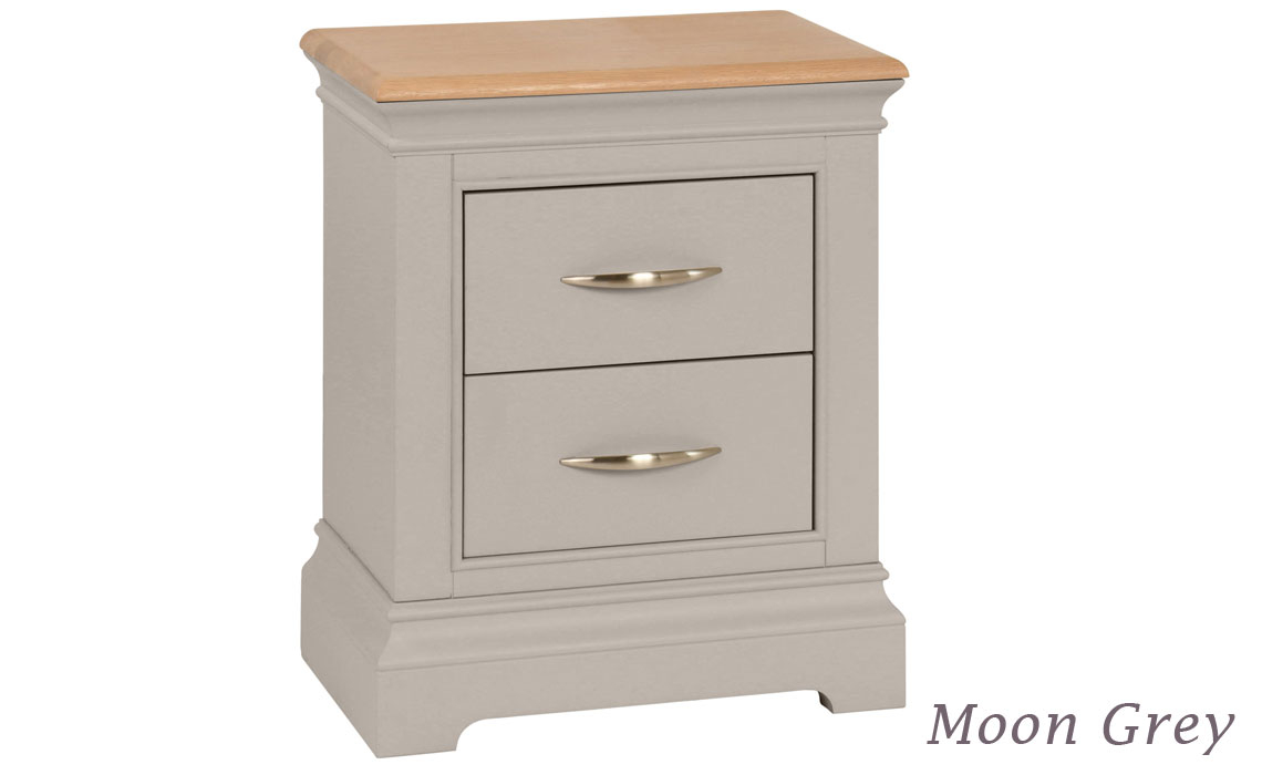 Felicity Painted 2 Drawer Bedside