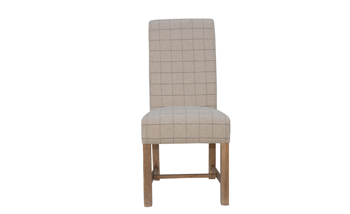 Ambassador Oak Fabric Dining Chair - Natural