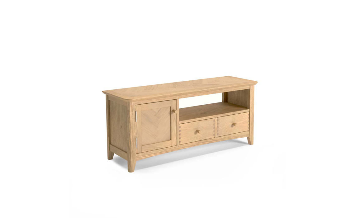 Carnaby Oak Large TV Unit