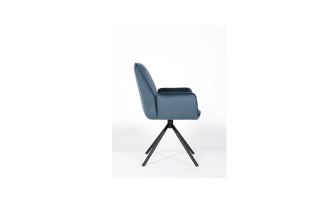 Uno Blue Dining Chair 