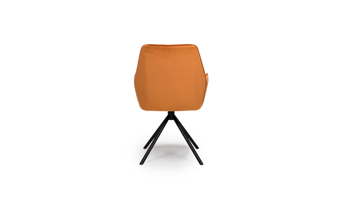 Uno Burnt Orange Dining Chair 