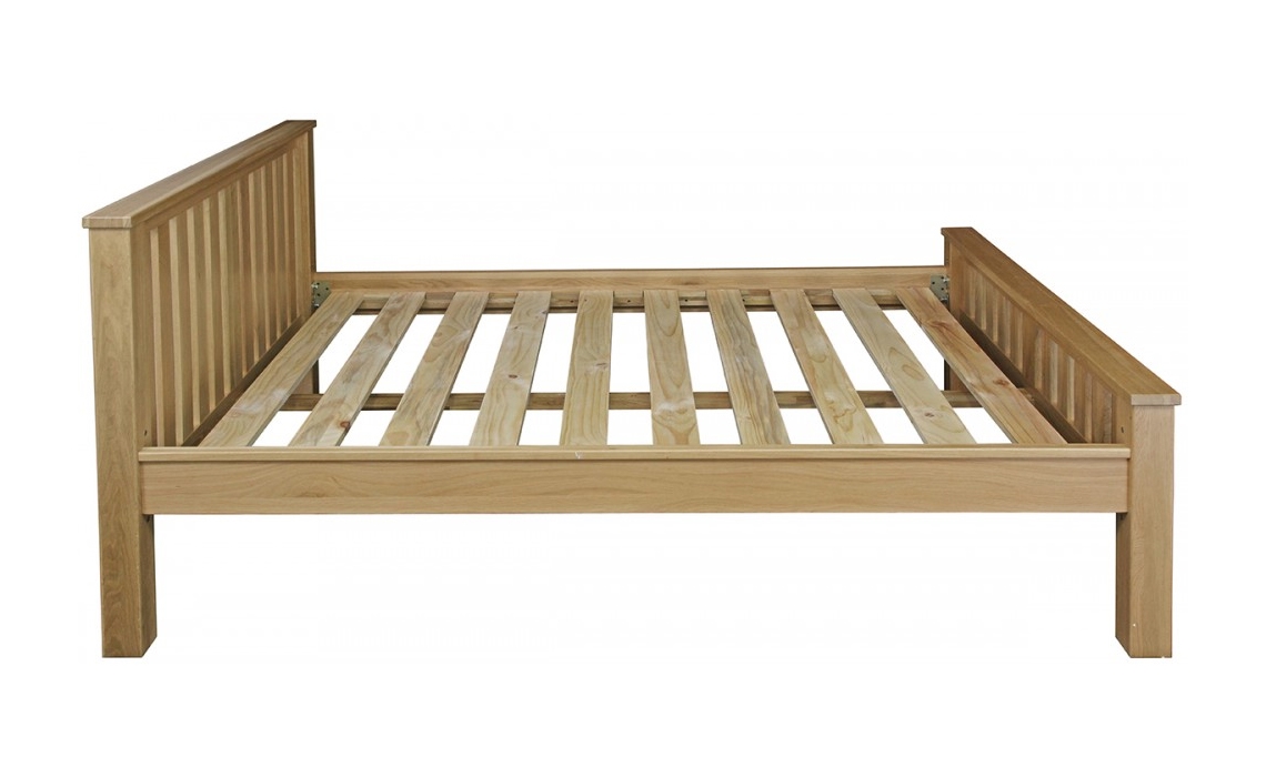 Suffolk Solid Oak High End 6ft Super Kingsize Bed Frame