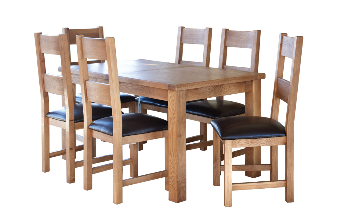 Hamilton Oak 150-195cm Extending Dining Table