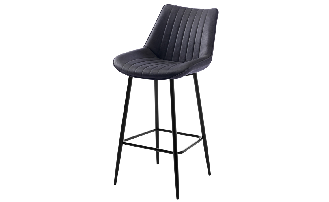 Risco Antique Grey Bar Stool