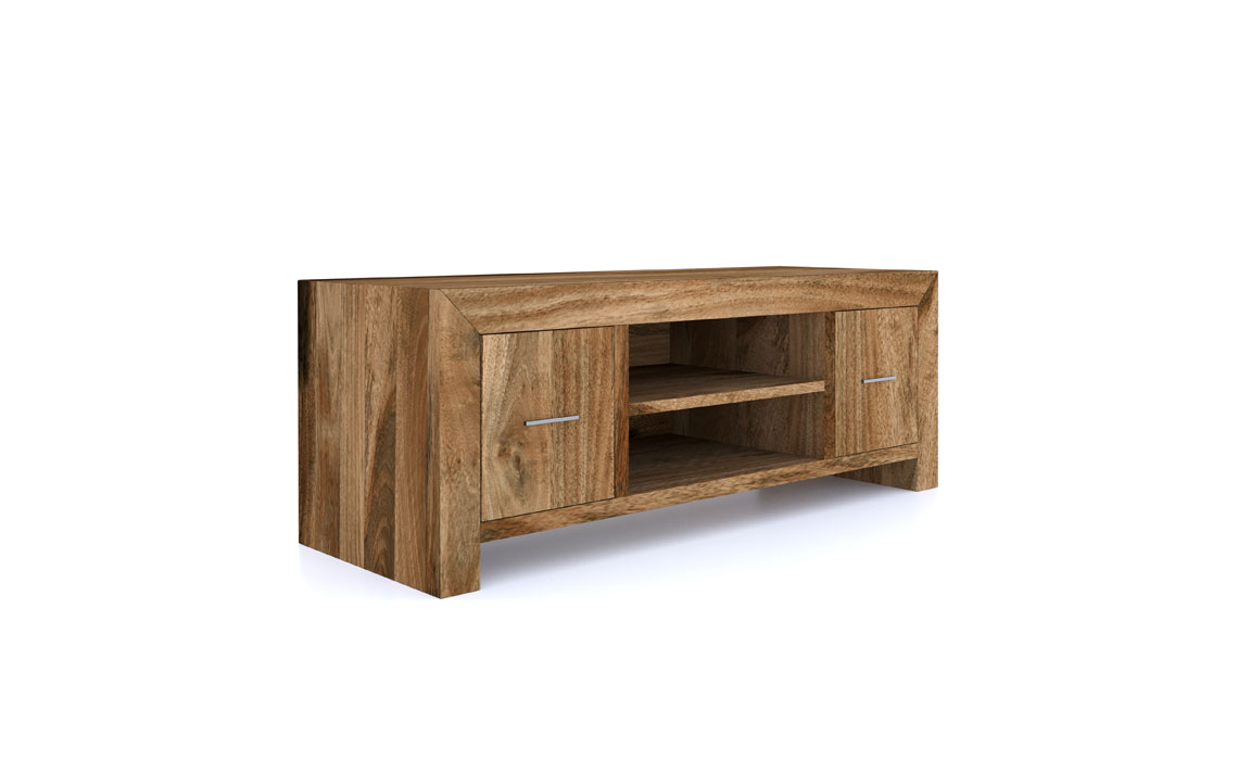 Bali Solid Mango Large Plasma TV Unit