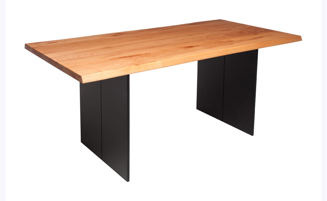 Aurora Oak 240 x 110cm Dining Table With Full Leg