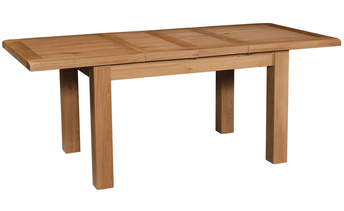 Newborne Oak 132-198cm Extending Dining Table 