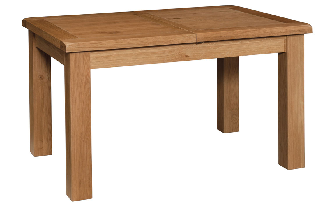 Newborne Oak 132-198cm Extending Dining Table 