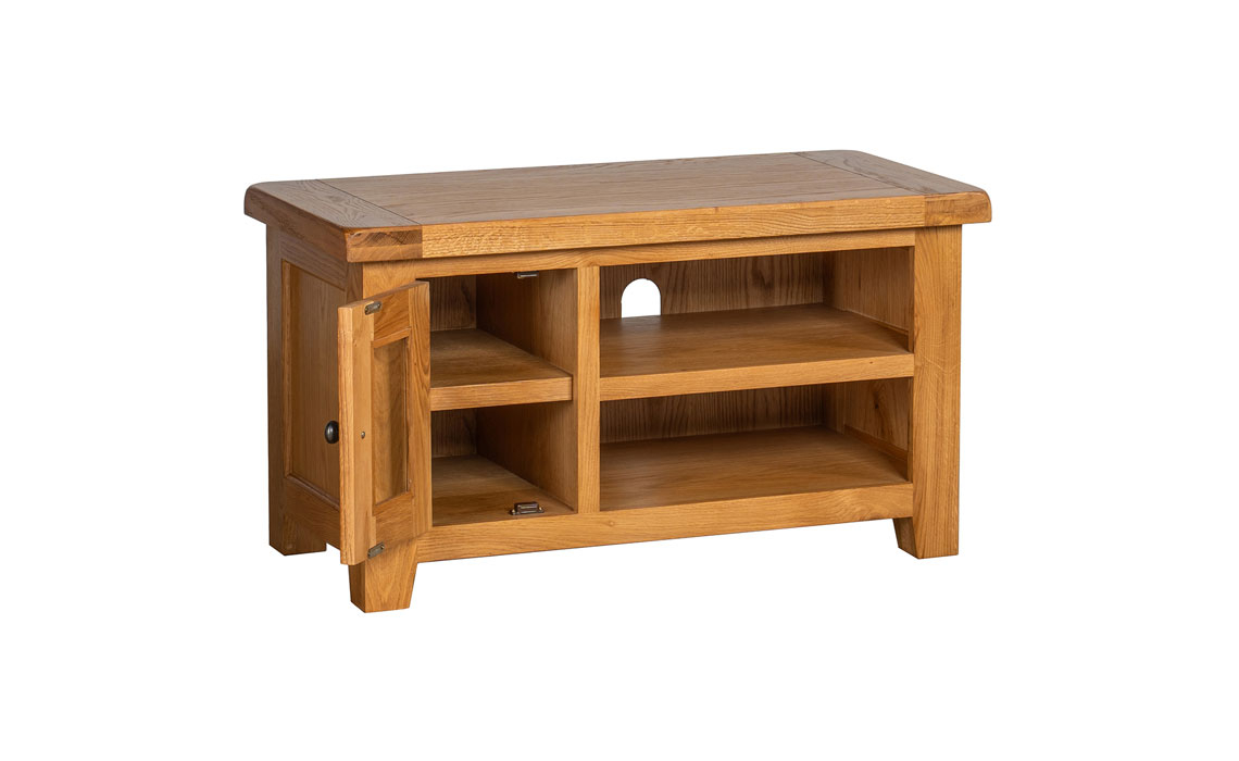 Newborne Oak Small TV Unit