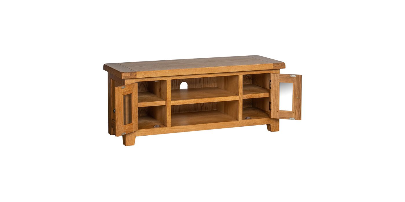 Newborne Oak Extra Large TV Unit