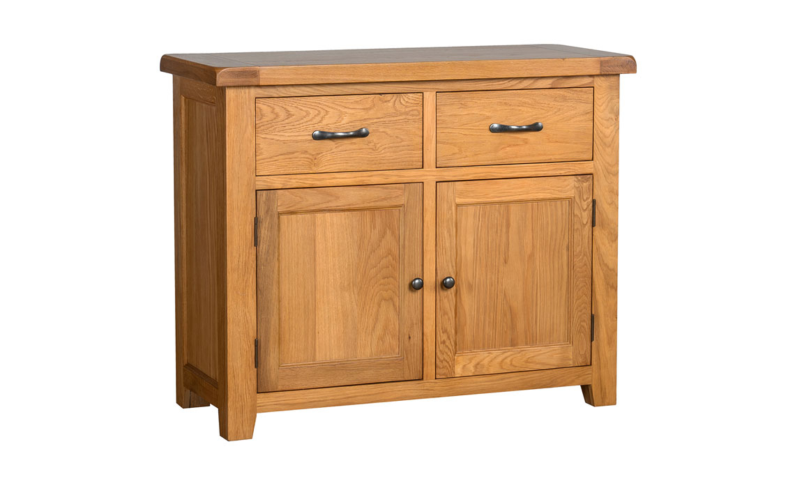 Newborne Oak 2 Door 2 Drawer Sideboard