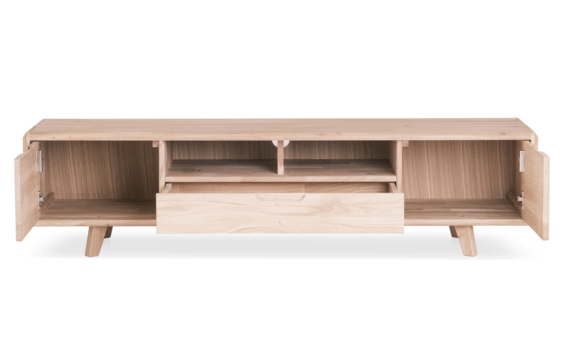 Oxford Solid Oak Large TV Unit