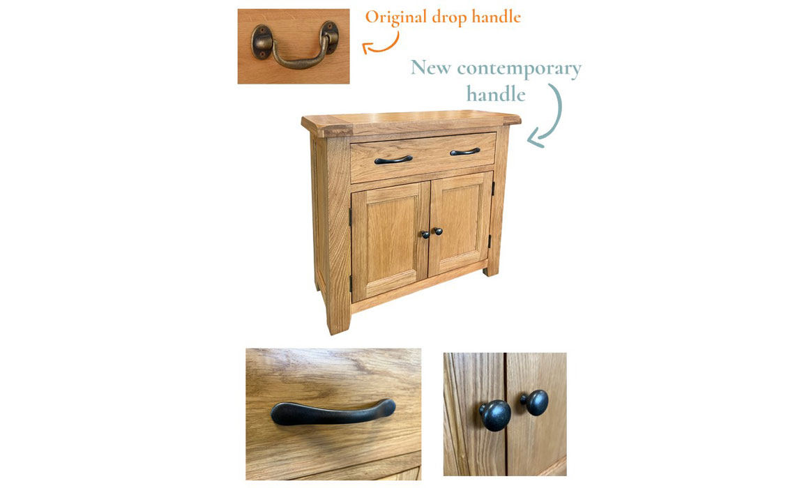 Newborne Oak Contemporary Door Knob