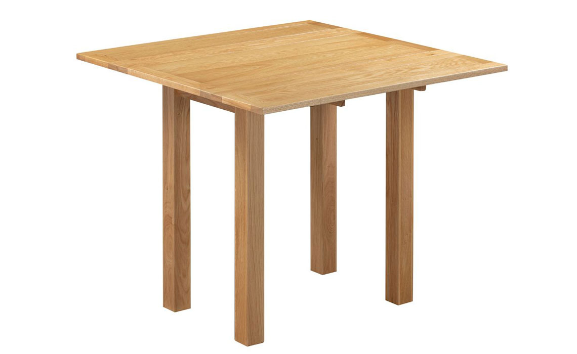 Lavenham Oak Square Drop Leaf  Dining Table