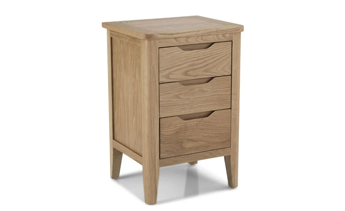 Copenhagen 3 Drawer Bedside