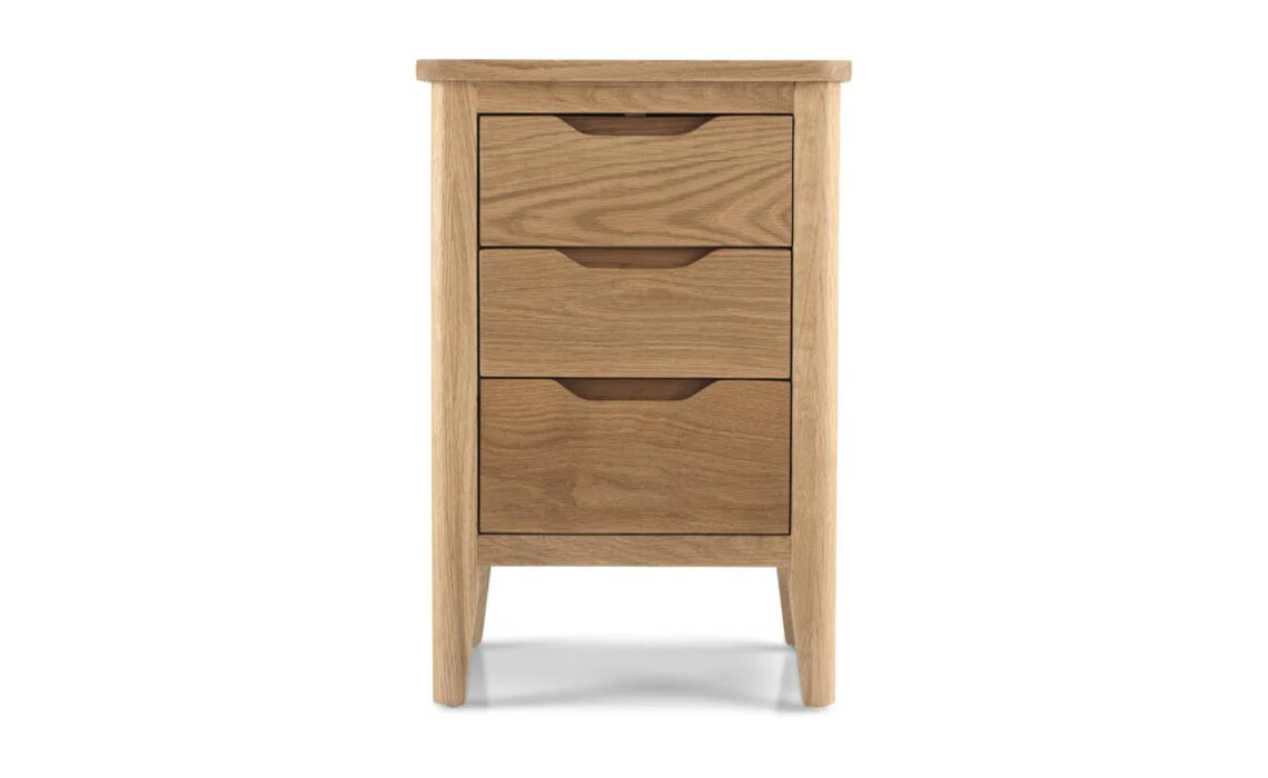 Copenhagen 3 Drawer Bedside