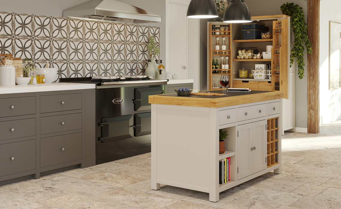 Lavenham Painted Large Kitchen Island