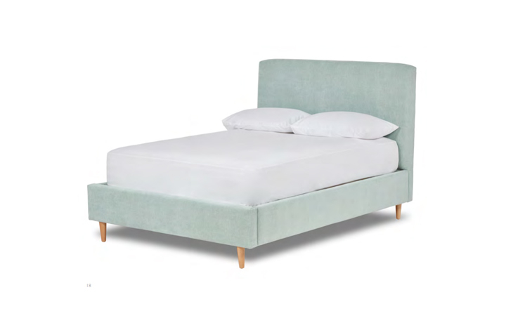 5ft Kingsize Upholstered Bed Frames - Newry 5ft King Size Fabric Bed Frame With Low End With Low End