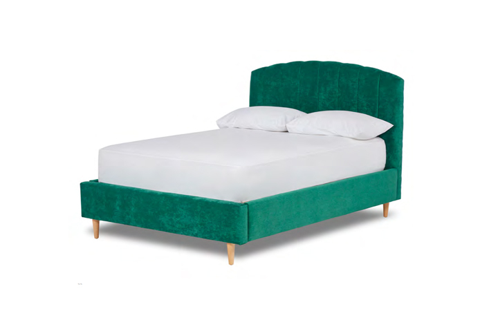 5ft Kingsize Upholstered Bed Frames - Perth 5ft King Size Fabric Bed Frame With Low End With Low End