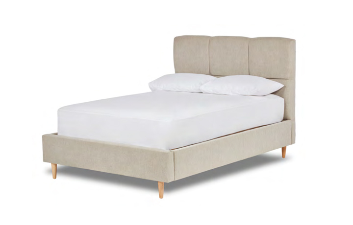 6ft Super King Upholstered Bed Frames - Rippon 6ft Super King Size Fabric Bed Frame With Low End